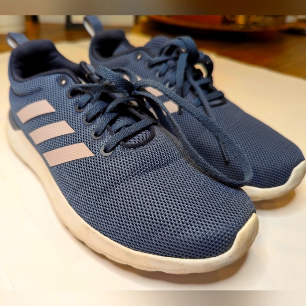 adidas W Lite Racer CLN Ink/Mauve Running Shoes (EE8217) Size 6 - Cloudfoam Lite